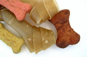 Snacks para el cuidado dental en perros